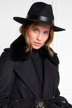 Trilby Hat Leather Band
