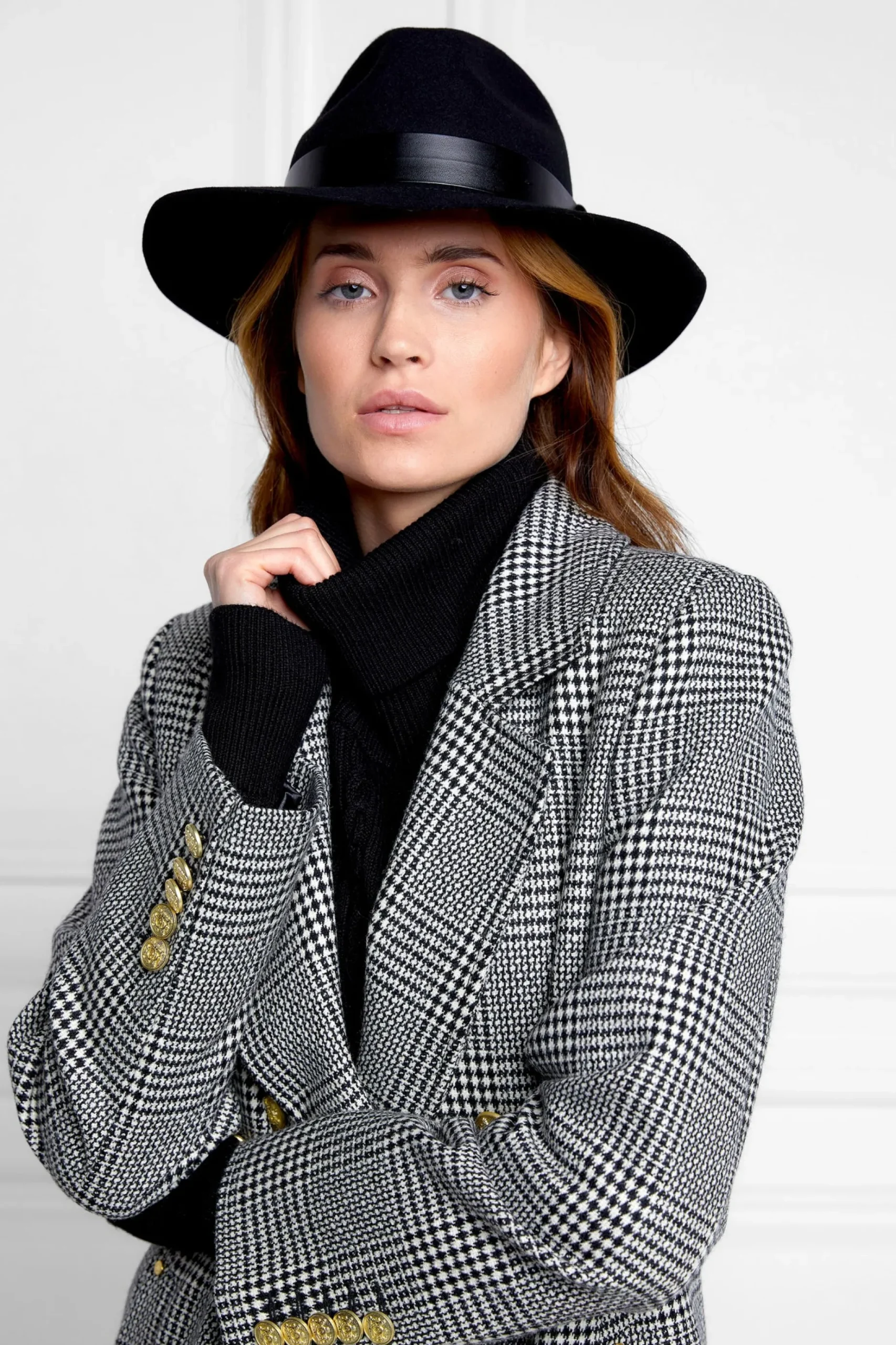 Trilby Hat Leather Band