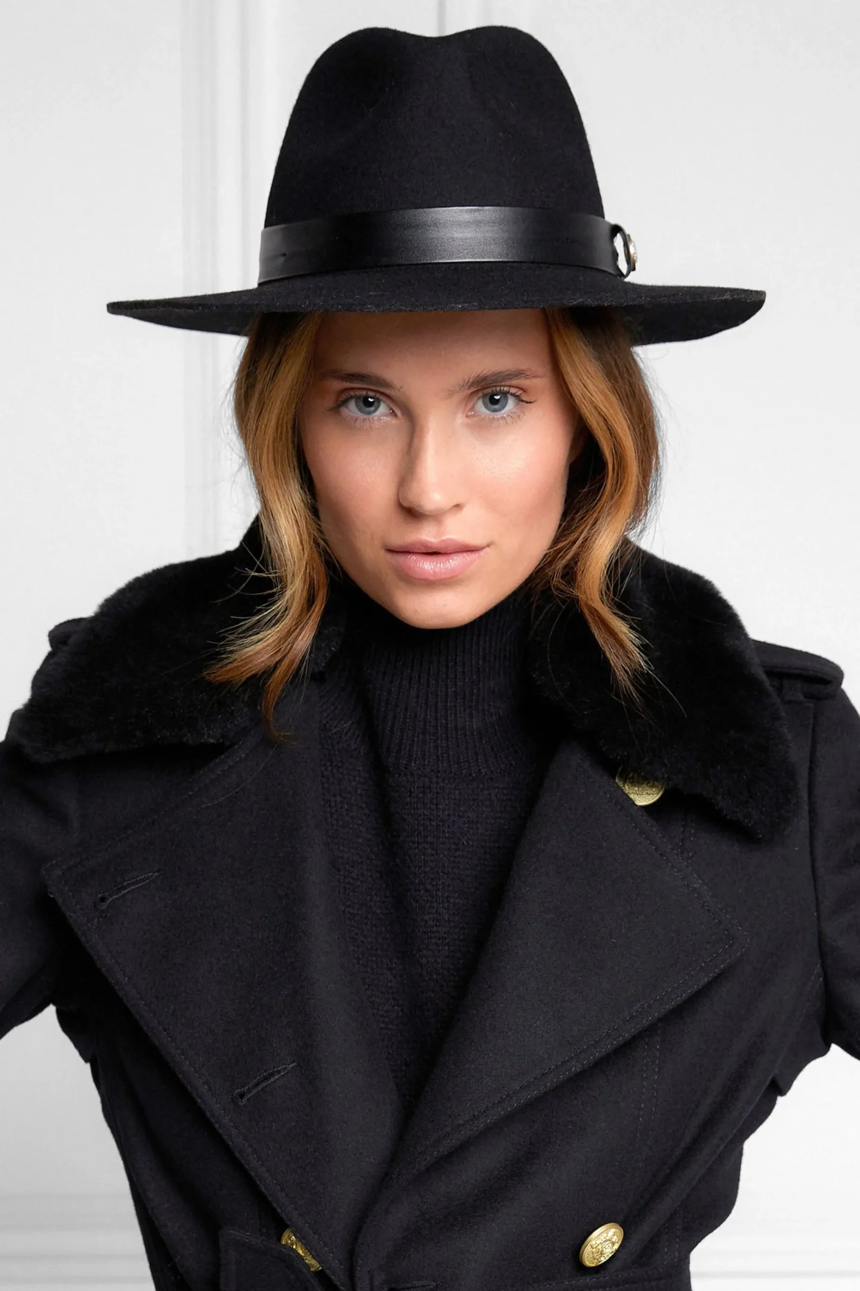 Trilby Hat Leather Band