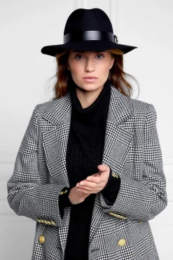 Trilby Hat Leather Band