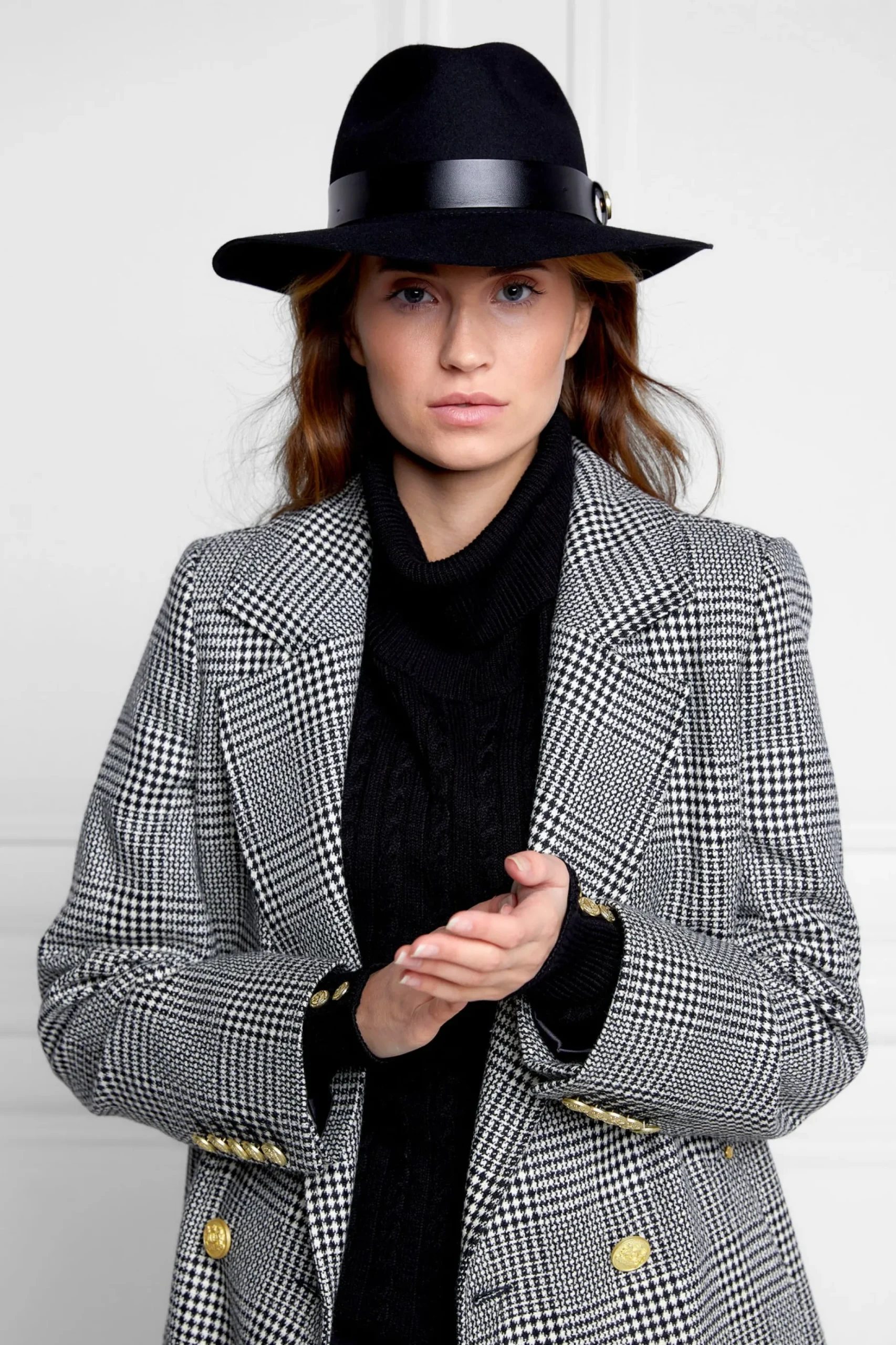 Trilby Hat Leather Band