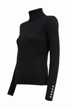 Victoria Cashmere Roll Neck