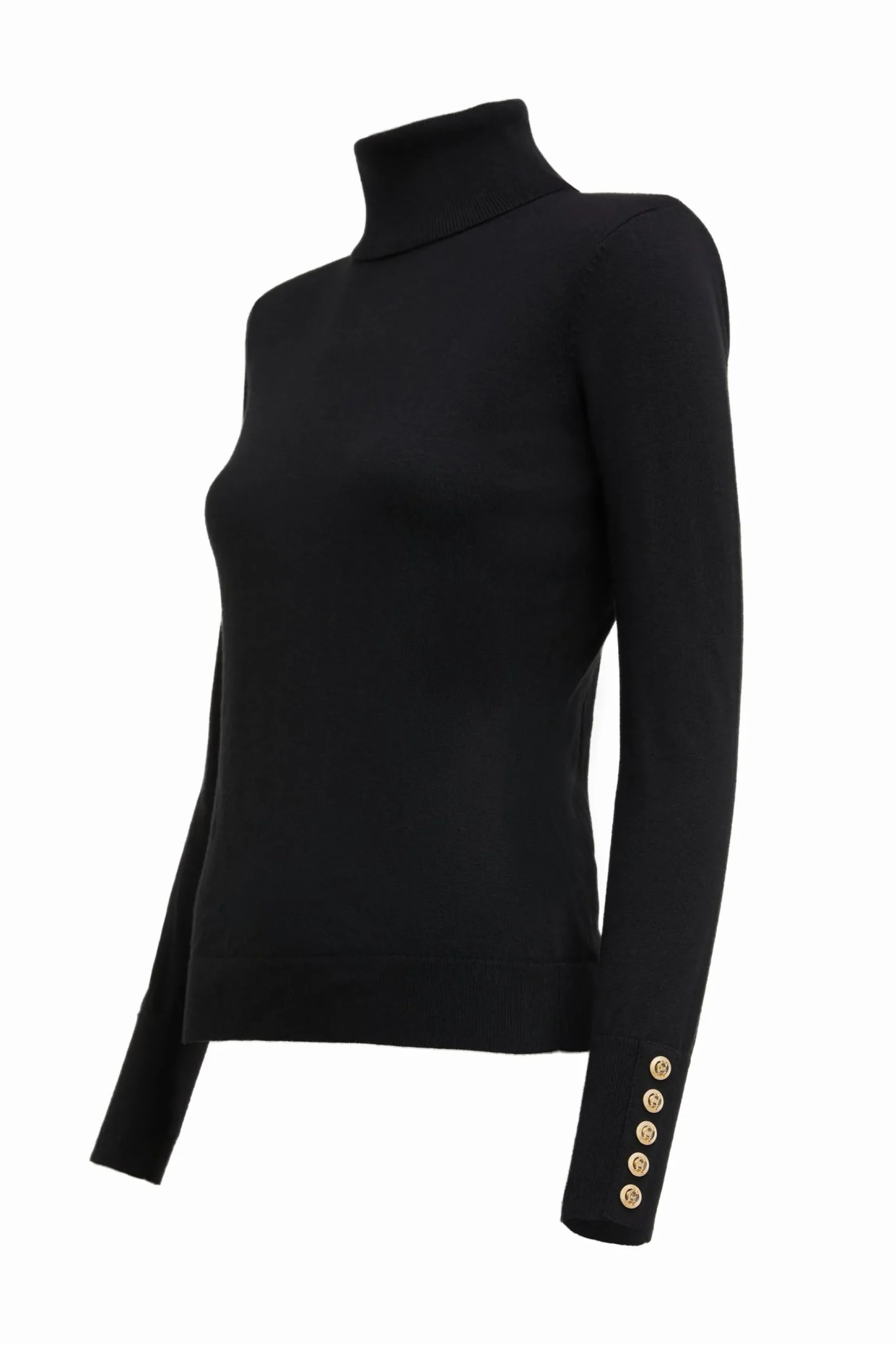 Victoria Cashmere Roll Neck