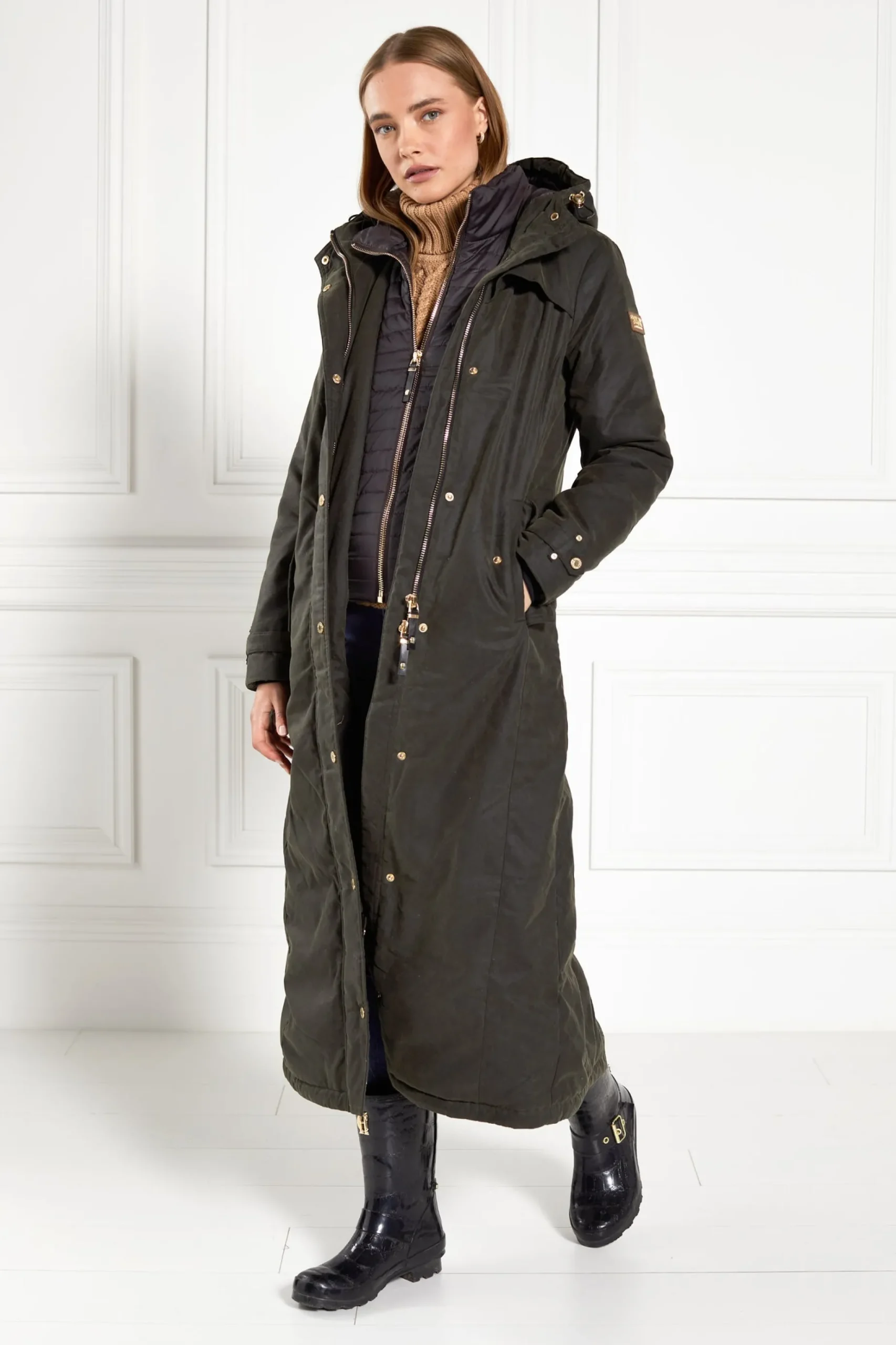 Wax Longline Field Coat