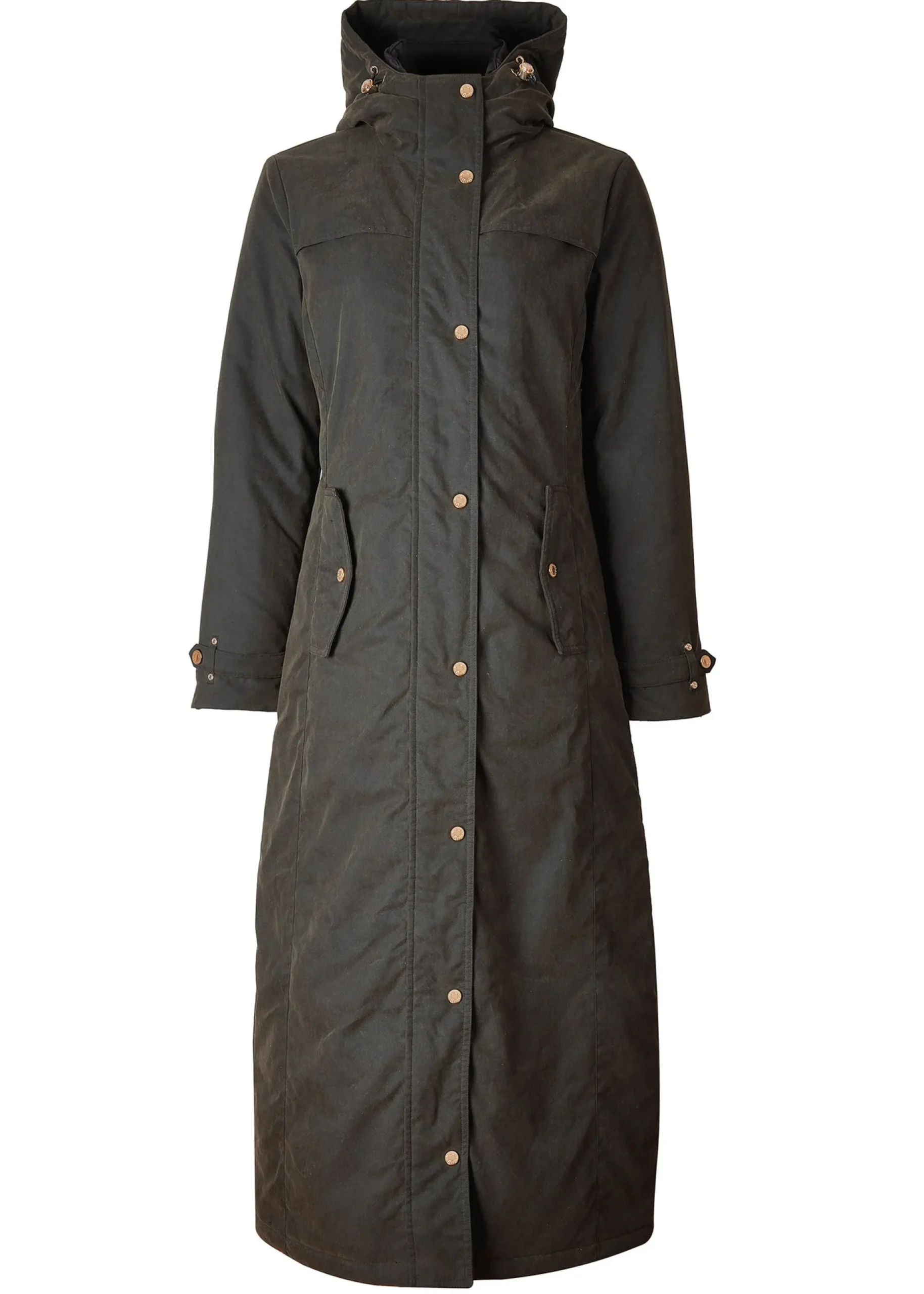 Wax Longline Field Coat