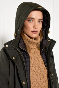 Wax Longline Field Coat